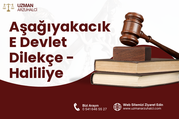 Aşağıyakacık E Devlet Dilekçe - Haliliye