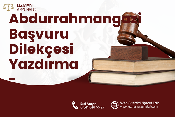 Abdurrahmangazi Başvuru Dilekçesi Yazdırma - Sancaktepe
