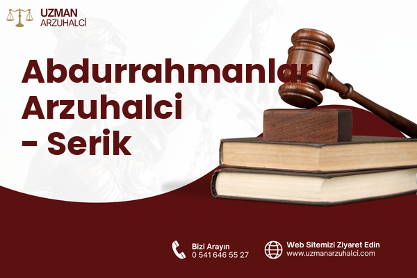 Abdurrahmanlar Arzuhalci - Serik
