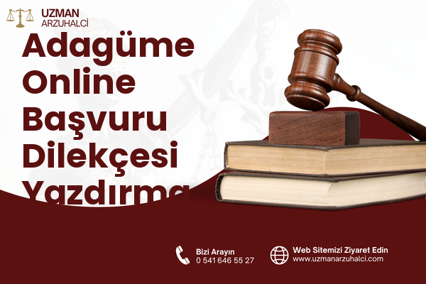 Adagüme Online Başvuru Dilekçesi Yazdırma - Güney