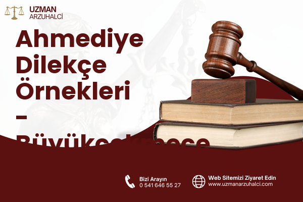 Ahmediye Dilekçe Örnekleri - Büyükçekmece