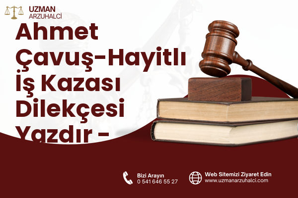 Ahmet Çavuş-Hayitlı İş Kazası Dilekçesi Yazdır - Milas