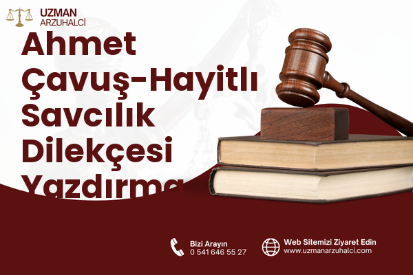 Ahmet Çavuş-Hayitlı Savcılık Dilekçesi Yazdırma - Milas