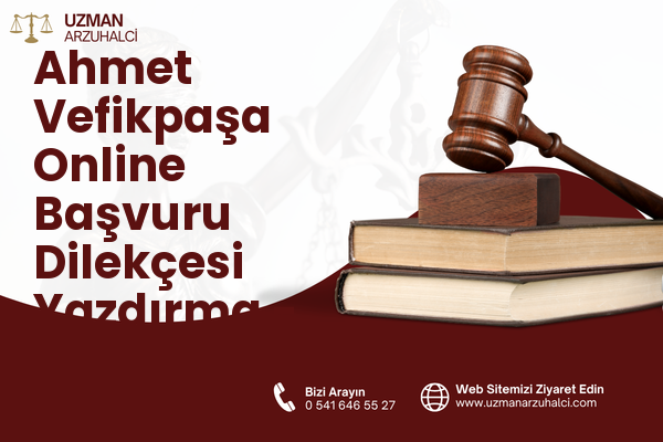 Ahmet Vefikpaşa Online Başvuru Dilekçesi Yazdırma - Kestel