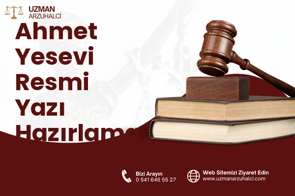 Ahmet Yesevi Resmi Yazı Hazırlama - Pendik