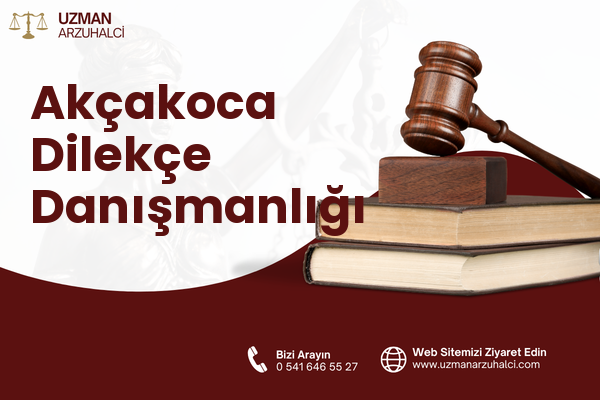 Akçakoca Dilekçe Danışmanlığı