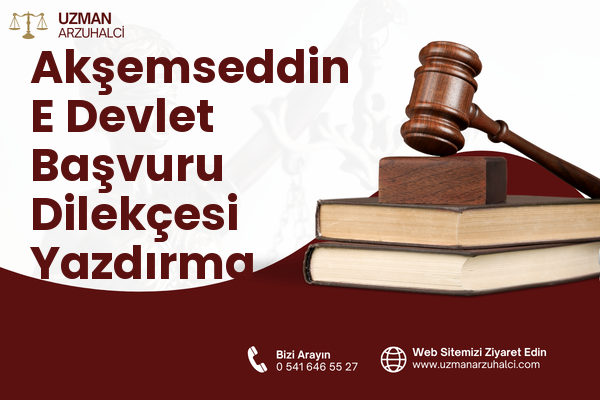 Akşemseddin E Devlet Başvuru Dilekçesi Yazdırma - Esenyurt