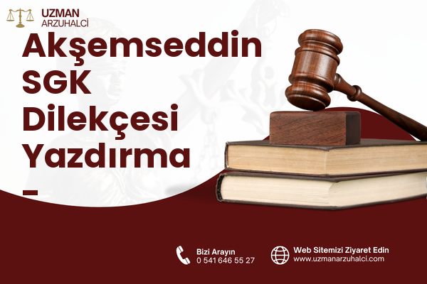 Akşemseddin SGK Dilekçesi Yazdırma - Esenyurt