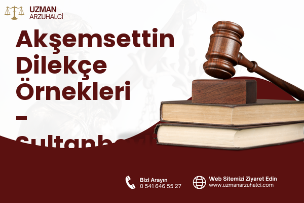 Akşemsettin Dilekçe Örnekleri - Sultanbeyli