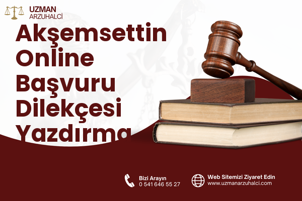 Akşemsettin Online Başvuru Dilekçesi Yazdırma - Selçuklu