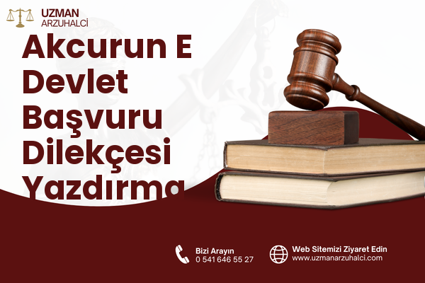 Akcurun E Devlet Başvuru Dilekçesi Yazdırma - Antakya