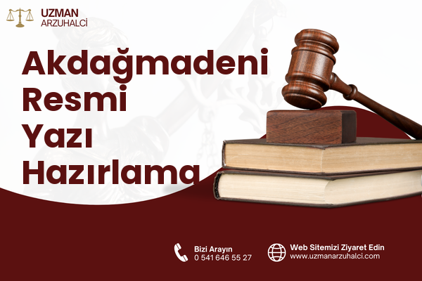 Akdağmadeni Resmi Yazı Hazırlama