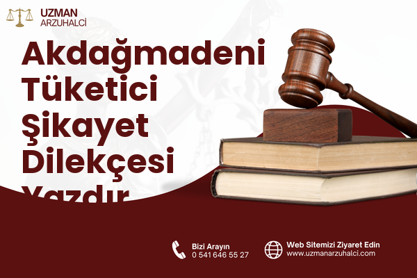 Akdağmadeni Tüketici Şikayet Dilekçesi Yazdır