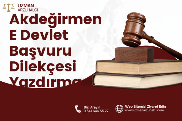 Akdeğirmen E Devlet Başvuru Dilekçesi Yazdırma - Merkez