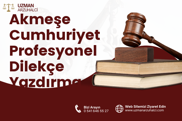 Akmeşe Cumhuriyet Profesyonel Dilekçe Yazdırma - İzmit