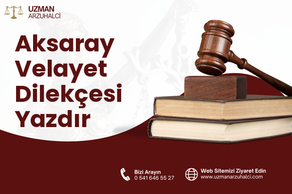 Aksaray Velayet Dilekçesi Yazdır