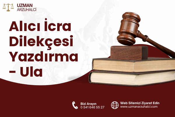 Alıcı İcra Dilekçesi Yazdırma - Ula