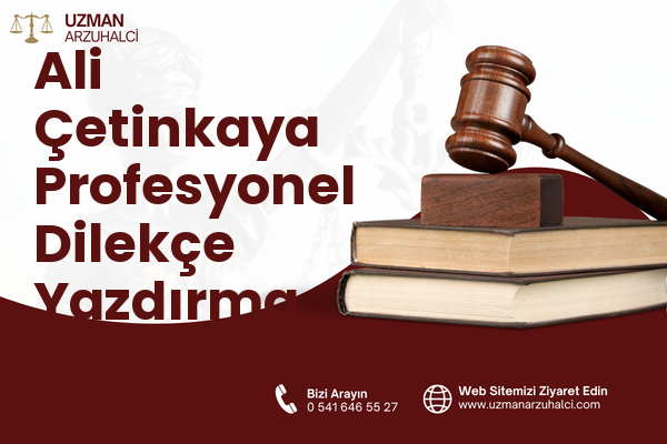 Ali Çetinkaya Profesyonel Dilekçe Yazdırma - Ayvalık