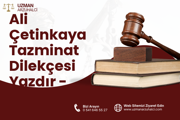 Ali Çetinkaya Tazminat Dilekçesi Yazdır - Merkez
