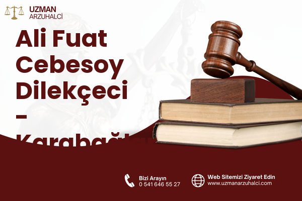 Ali Fuat Cebesoy Dilekçeci - Karabağlar