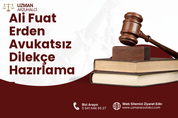 Ali Fuat Erden Avukatsız Dilekçe Hazırlama - Karabağlar