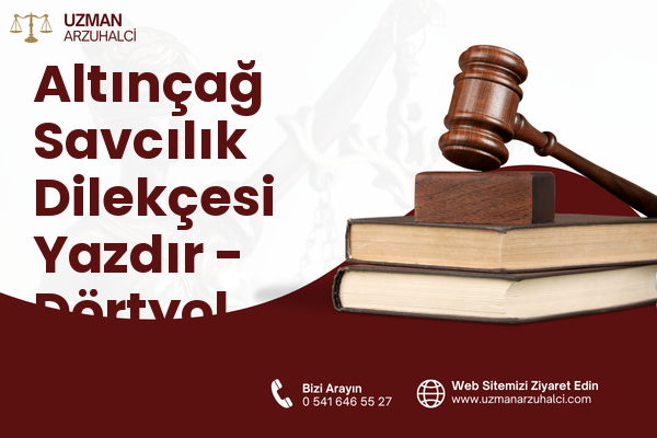 Altınçağ Savcılık Dilekçesi Yazdır - Dörtyol