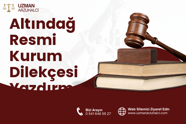 Altındağ Resmi Kurum Dilekçesi Yazdırma