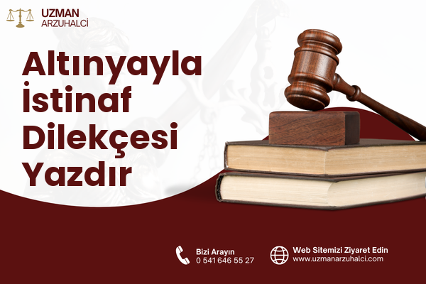 Altınyayla İstinaf Dilekçesi Yazdır