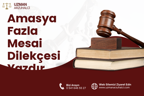 Amasya Fazla Mesai Dilekçesi Yazdır