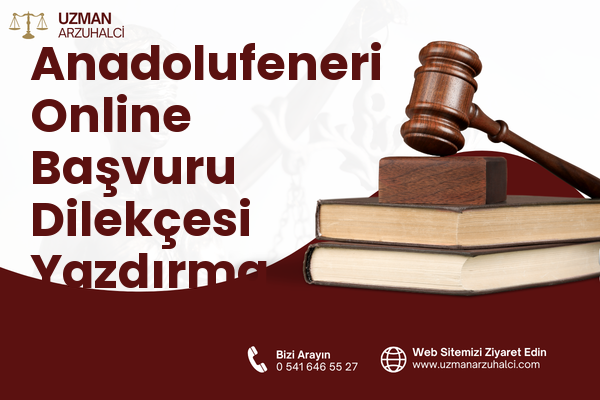 Anadolufeneri Online Başvuru Dilekçesi Yazdırma - Beykoz