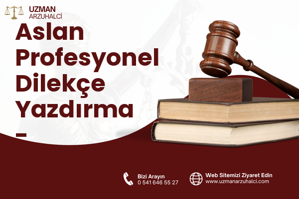 Aslan Profesyonel Dilekçe Yazdırma - Seyitgazi