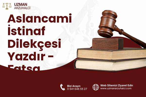 Aslancami İstinaf Dilekçesi Yazdır - Fatsa