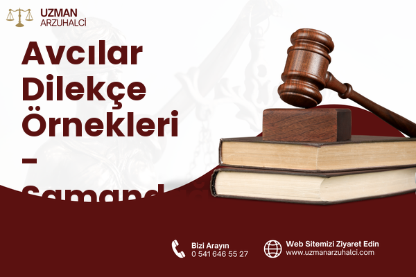 Avcılar Dilekçe Örnekleri - Samandağ