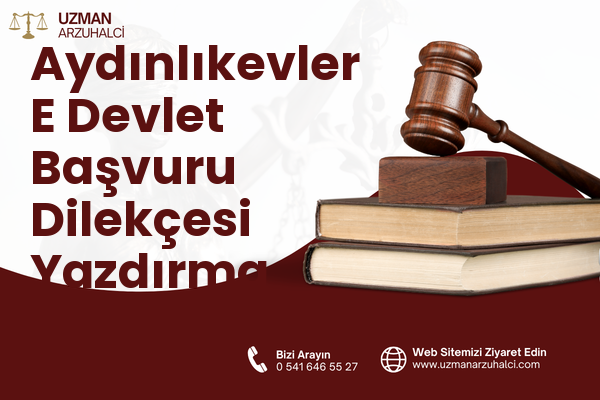 Aydınlıkevler E Devlet Başvuru Dilekçesi Yazdırma - Milas