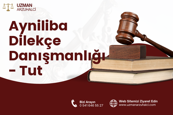 Ayniliba Dilekçe Danışmanlığı - Tut