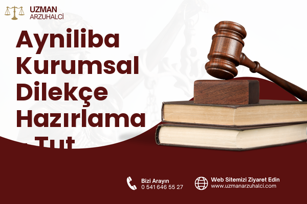 Ayniliba Kurumsal Dilekçe Hazırlama - Tut