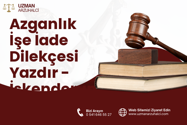 Azganlık İşe İade Dilekçesi Yazdır - İskenderun