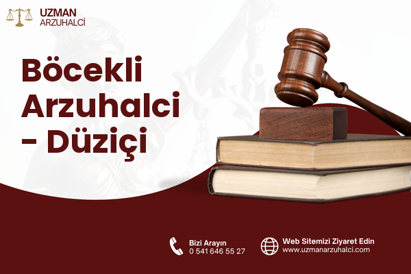 Böcekli Arzuhalci - Düziçi