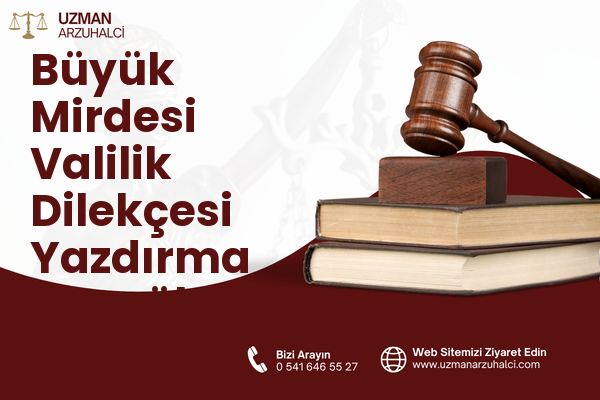 Büyük Mirdesi Valilik Dilekçesi Yazdırma - Eyyübiye