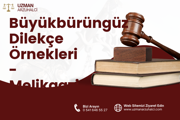 Büyükbürüngüz Dilekçe Örnekleri - Melikgazi