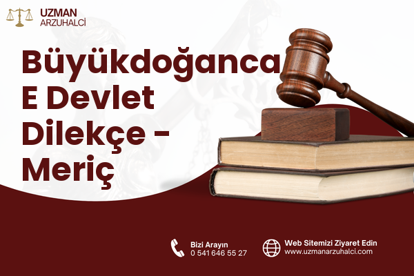 Büyükdoğanca E Devlet Dilekçe - Meriç