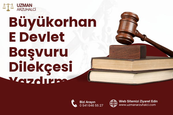 Büyükorhan E Devlet Başvuru Dilekçesi Yazdırma