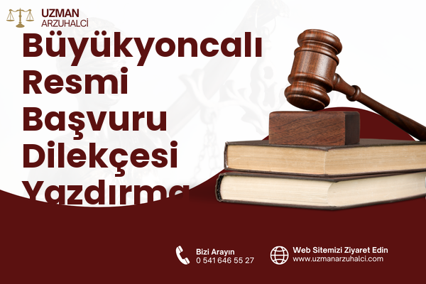 Büyükyoncalı Resmi Başvuru Dilekçesi Yazdırma - Saray