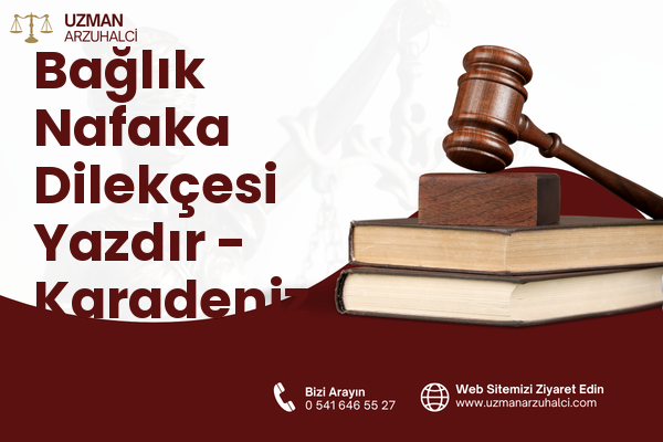 Bağlık Nafaka Dilekçesi Yazdır - Karadeniz Ereğli