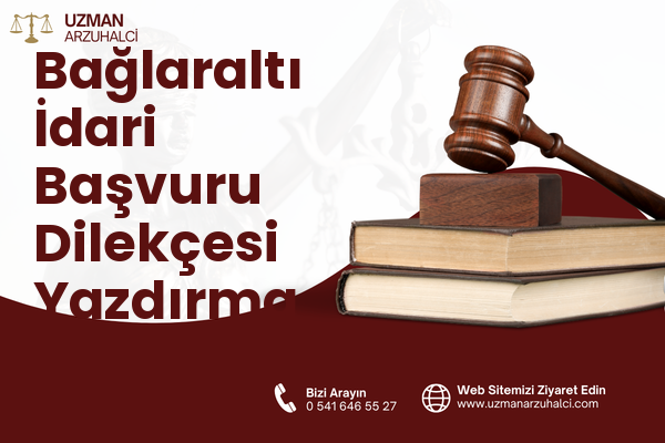 Bağlaraltı İdari Başvuru Dilekçesi Yazdırma - Yıldırım