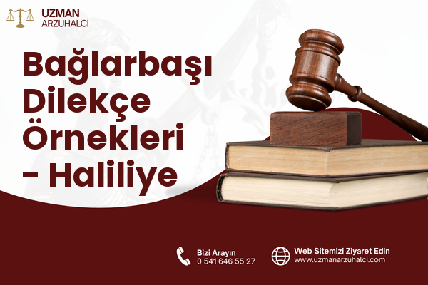 Bağlarbaşı Dilekçe Örnekleri - Haliliye