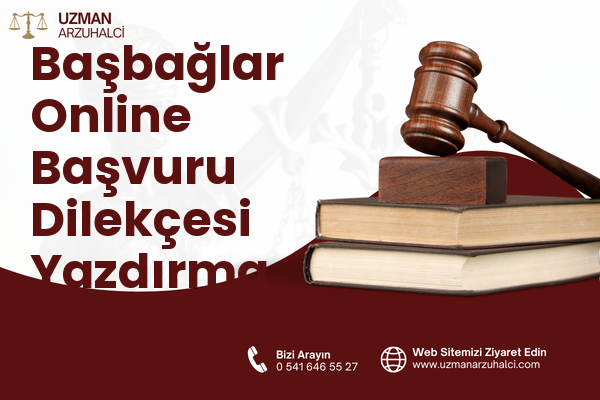 Başbağlar Online Başvuru Dilekçesi Yazdırma - Merkez