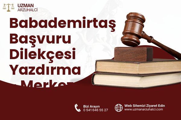 Babademirtaş Başvuru Dilekçesi Yazdırma - Merkez