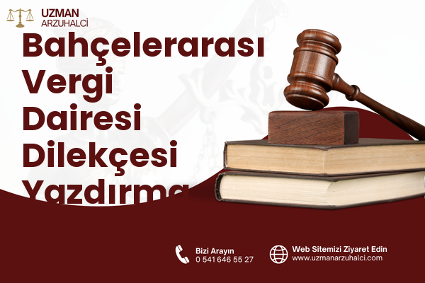 Bahçelerarası Vergi Dairesi Dilekçesi Yazdırma - Balçova