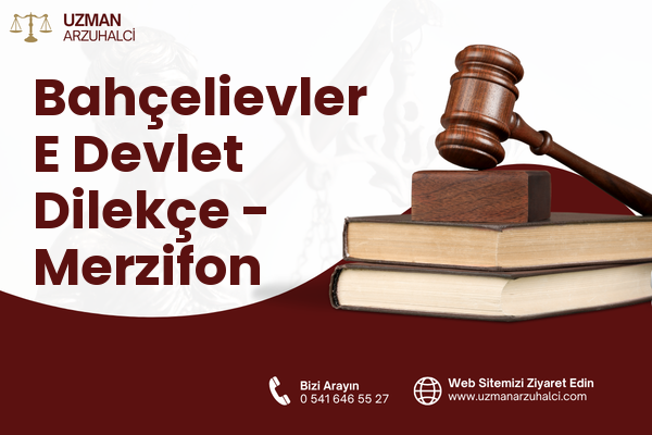 Bahçelievler E Devlet Dilekçe - Merzifon